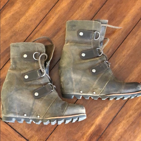 poshmark sorel wedge